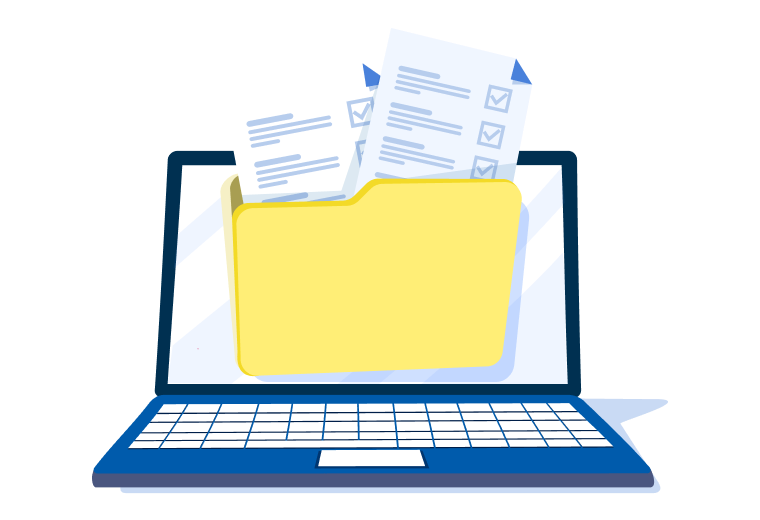 オンラインで手続き